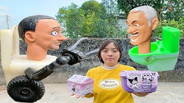 Kem Ốc và khủng long đi săn skibidi toilet, cứu con bò, review bộ đồ nấu ăn kinh dị. Theu Chanel