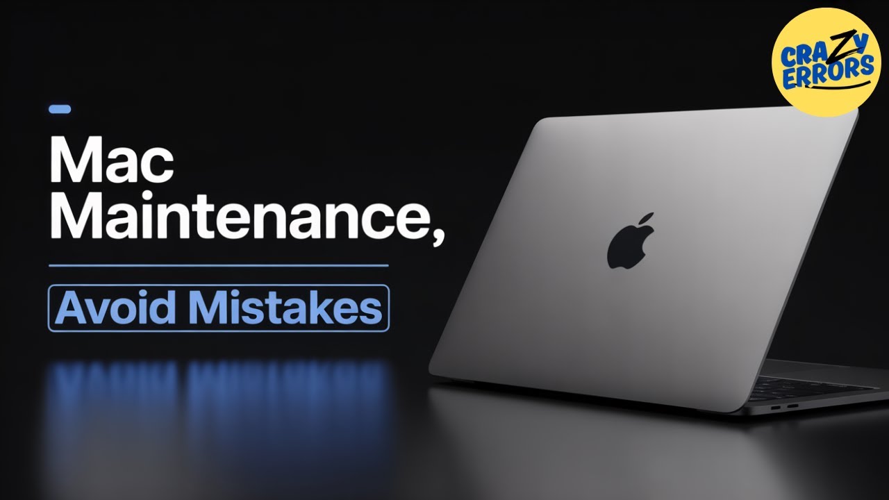 Mac Maintenance: What to Do Monthly (And What to Never Do) - YouTube