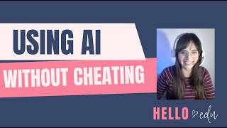 How Students Can Use AI for School (Without Cheating!)