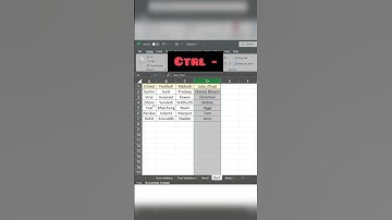 Insert Row and Column in Excel Shortrick #shorttrick #exceltutorial #microsoftexcel #excel