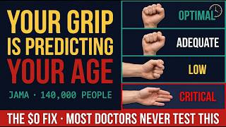 What Your Grip Strength Is Predicting About How Fast You're Aging After 50