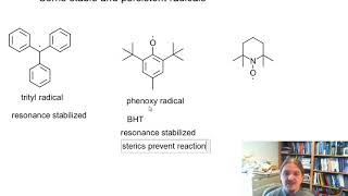Stable and persistent radicals