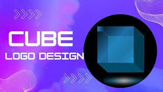 Create a Cube Logo Design in Illustrator #tutorial