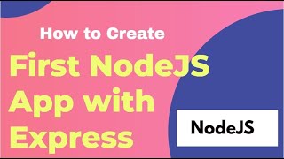 How to create your first Nodejs application with Express in 5 mins | 2020 screenshot 2