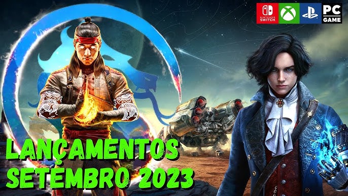 Setembro 2023 - Principais Lançamentos - Meus Jogos