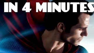 Man of steel recap | Man of steel in 4 minutes | Man of steel short recap | Henry Cavill | Amy Adams