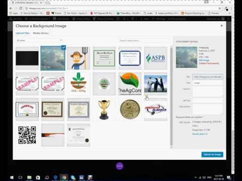 Changing Full Width Header Background