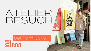 Studierenden-Kunstmarkt / Tom Gully / Atelierbesuch