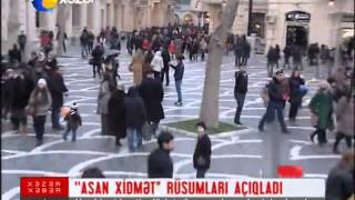 Asan Xidmət Rüsumları Açıqladı Xəzər Tv