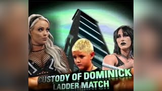 WWE Summerslam 2024 Ladder match Rhea ripley vs Liv Morgan