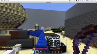 Minecraft Bow Warfare -Ep 1 Map: Jacked and Dome w/sky
