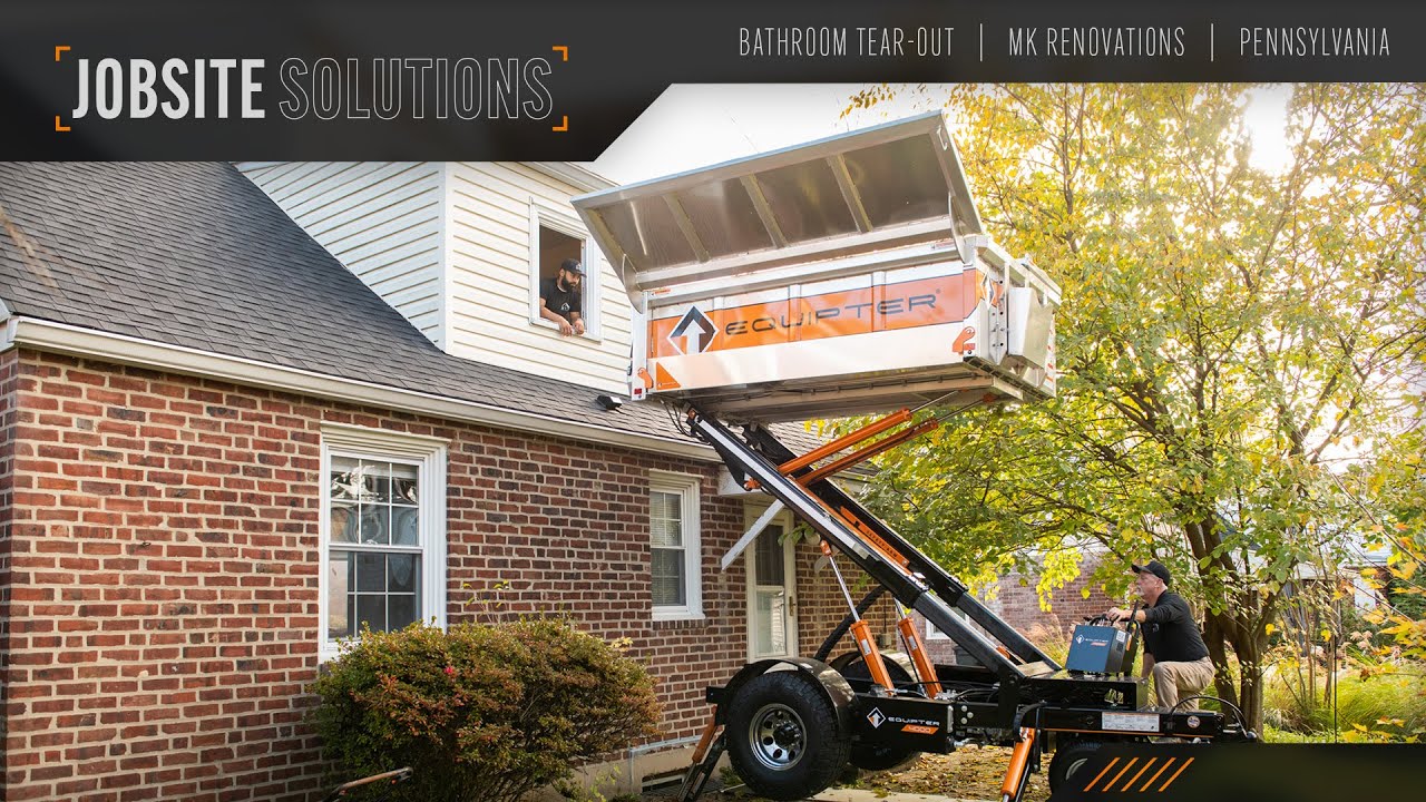 Second Story Bathroom Renovation | Equipter 4000 Renovation Story