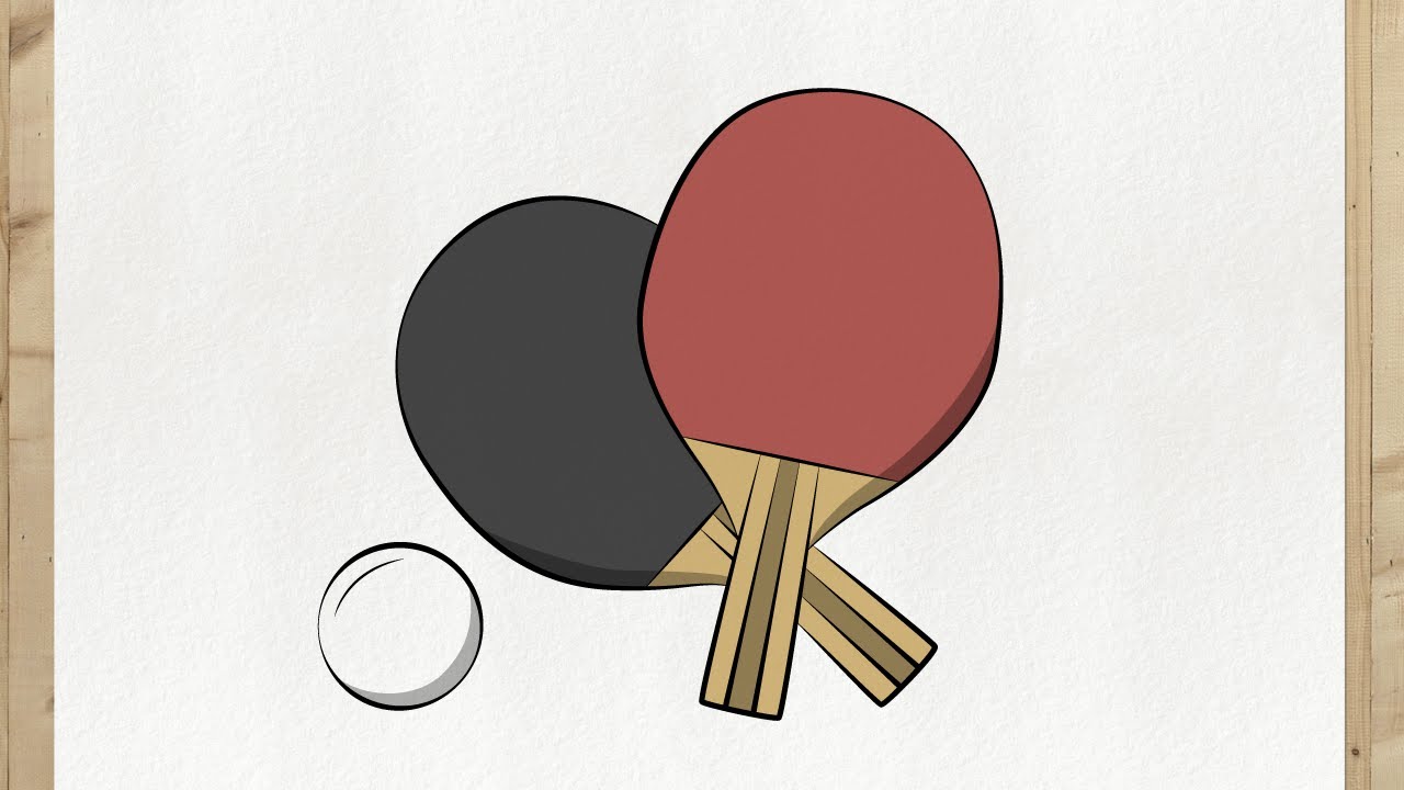 Set Ping Pong Senston Con 2 Racchette, 3 Palline E Borsa, Design Blu E Rosa Per Principianti