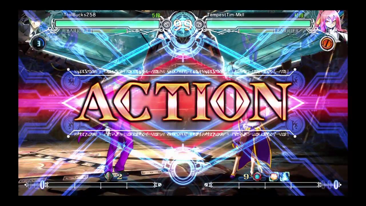 BBCF 6/4/17 Online Casuals: TrollBucks258 (Hazama) vs TempestTim-MkII (Kokonoe)