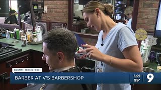 HIRING HEIDI: Making the cut as a barber in Midtown