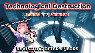 TECHNOLOGICAL DESTRUCTION (Nerfed + Unnerfed) | Flood Escape 2 Community Maps