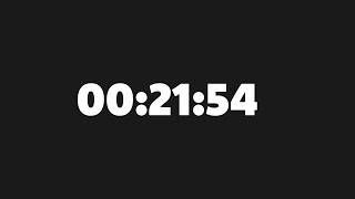21 Minute 54 Second Timer - (1314/36,000)