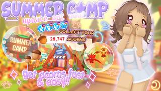 𑣲⋆˚࿔  summer camp update tips 🏕️| adopt me