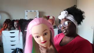 new mannequin heads from Amazon/ unboxing mannequin heads