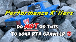 STOP Buying These! The WORST RC Crawler Upgrades That KILL Performance