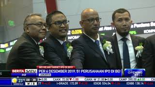 BEI Targetkan 70 Perusahaan Catat IPO Hingga Akhir 2019