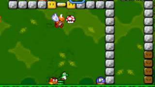 SMW Hack - Super Practice World - Levels 1 & 2
