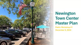 Town Center Master Plan Workshop #1 Dec 9, 2024