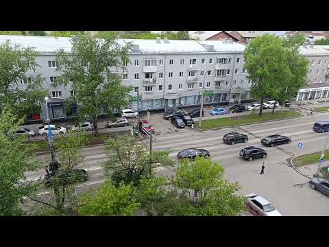 Кортеж Лукашенко в Иркутске