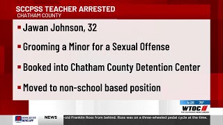 SCCPSS teacher arrested, charged with grooming a minor for a sexual offense