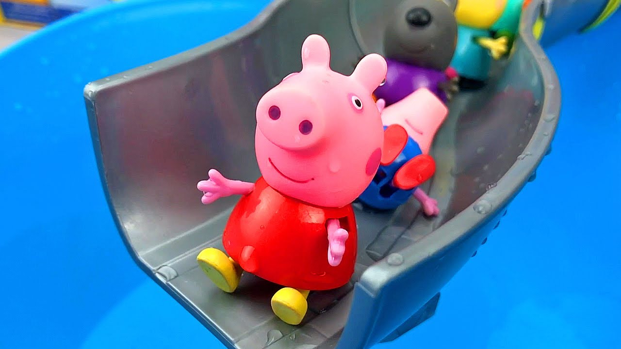 Set De Playa Peppa Pig – Colchón De Aire De 67x43 Cm Y Bola De Agua De 29 Cm, Inflables