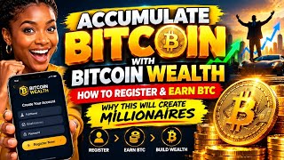 ACCUMULATE BITCOIN WITH BITCOIN WEALTH 🚀 | REGISTER & EARN BTC | Why This Will Create Millionaires