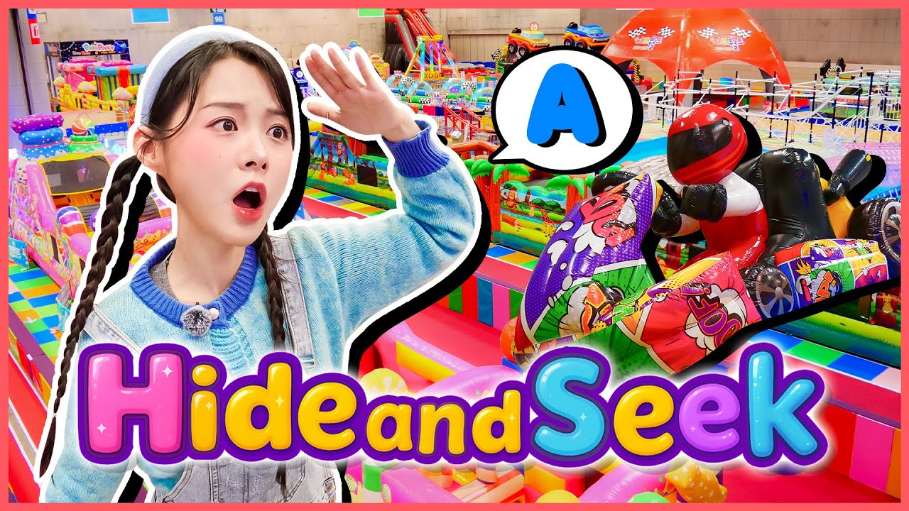 상상체험 키즈월드에서 영어 알파벳을 찾아요! | Let’s find the English alphabet! [신비한 모험🔍hide and seek ] | 숨바꼭질