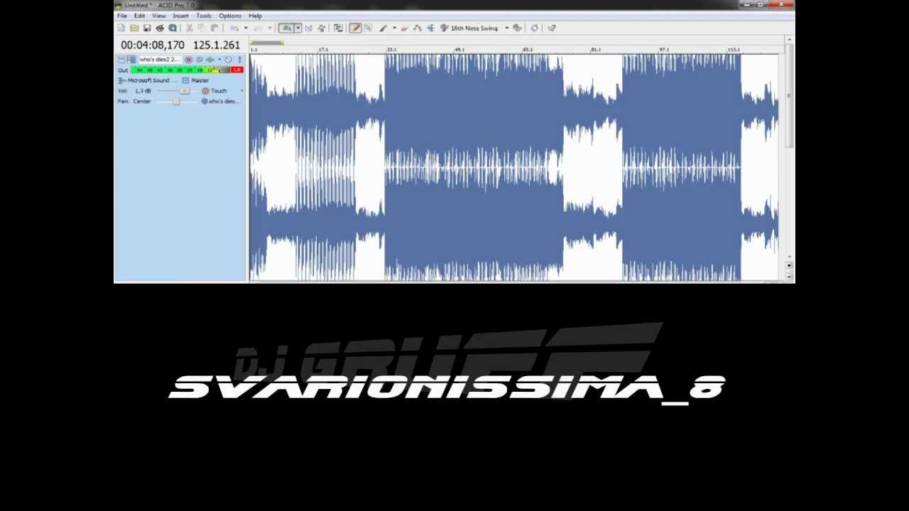 Dj gruff svarionissima 8- caspa cockney violin-