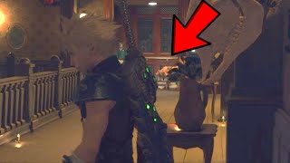Did you realize Red XIII was pranking Cloud?