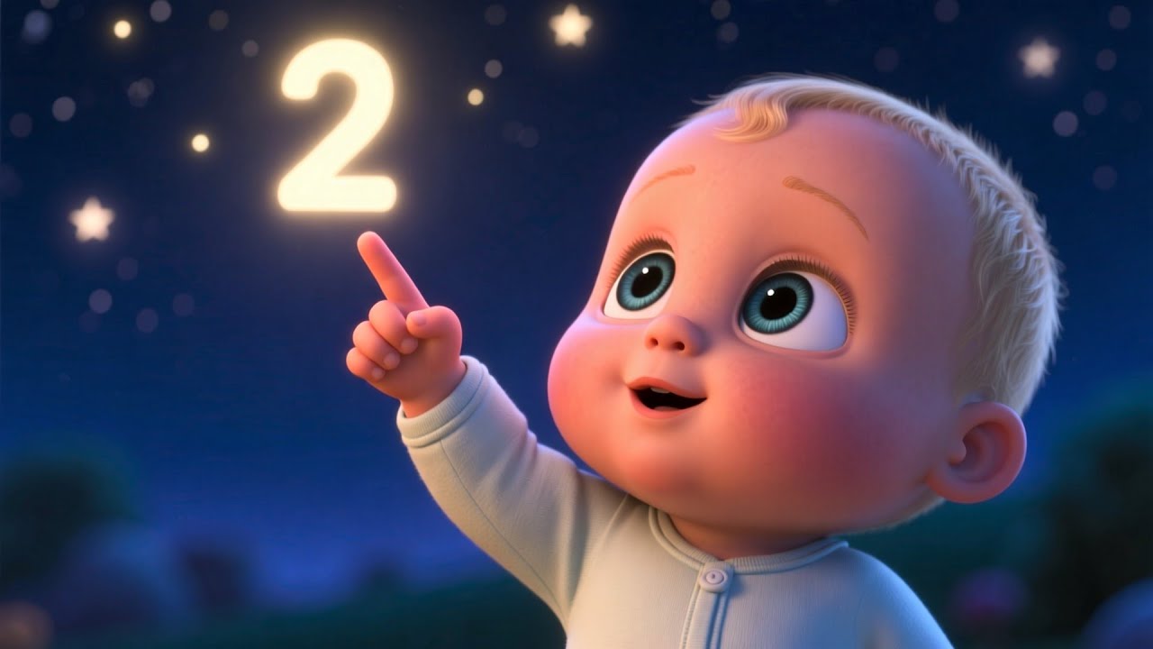 Moonlight Park 123 Go! 🌙🎢 | Fun Counting Song for Kids | Playful Nursery Rhyme