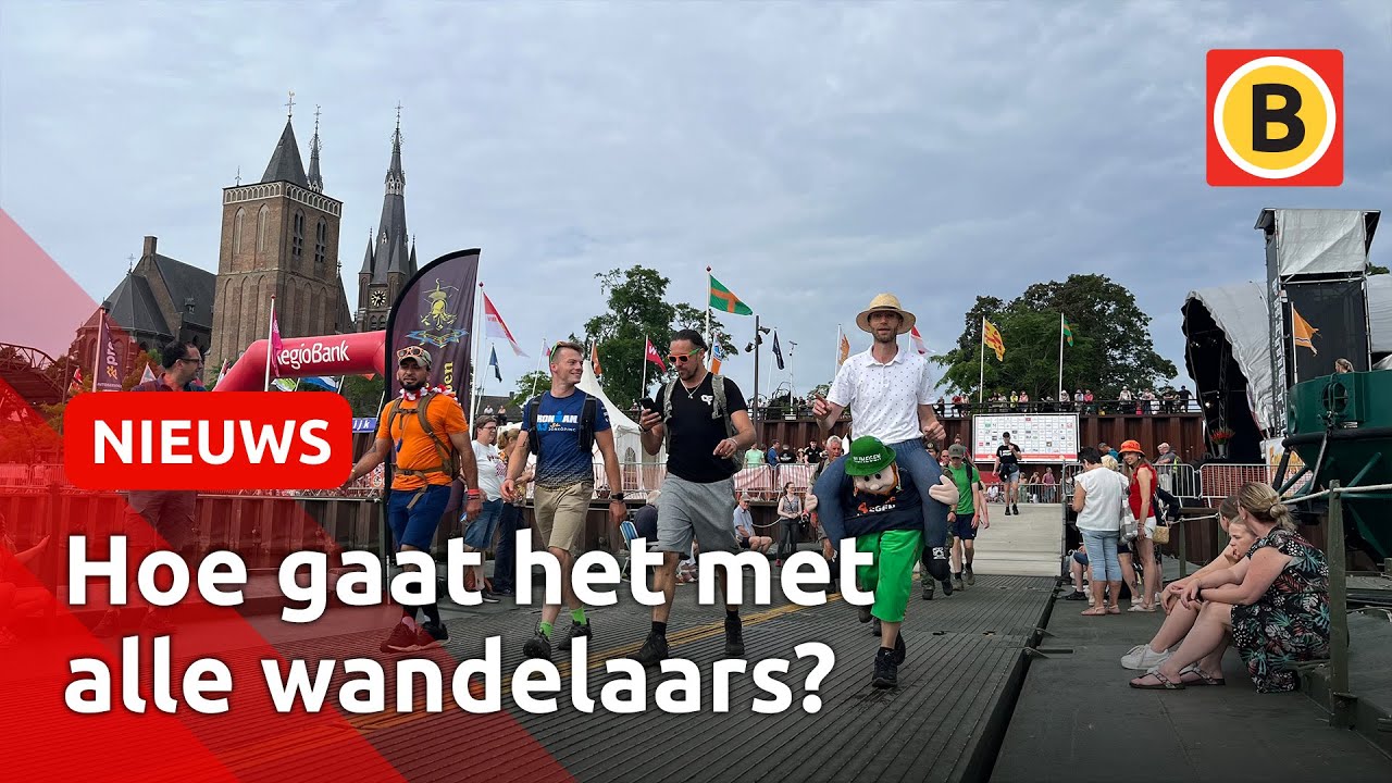 KIJK TERUG: De laatste dag van de Vierdaagse vanuit Cuijk | Omroep