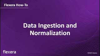 Data Normalisation | Data Ingestion and Normalisation in FinOps | Flexera