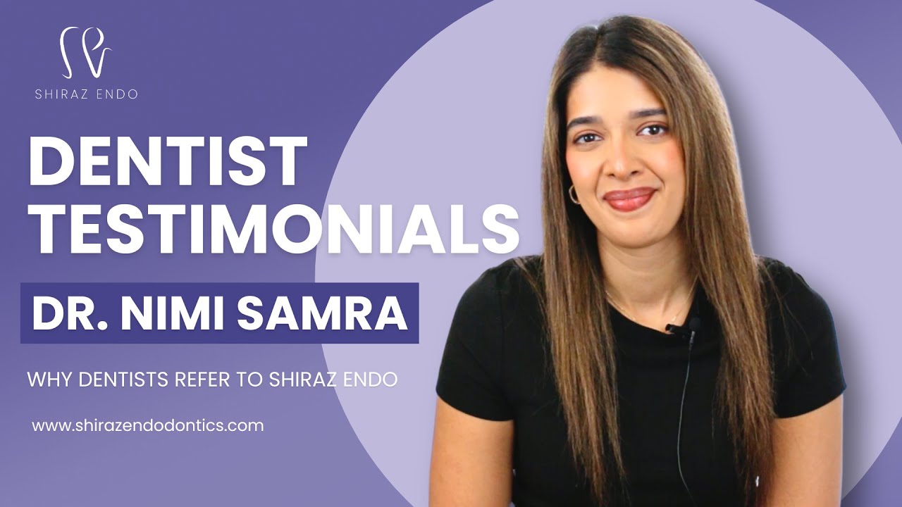 Hear from Dr. Nimi Samra, on why she refers her patients to Shiraz Endo 🫱🏼‍🫲🏻 | Dentist Testimonials