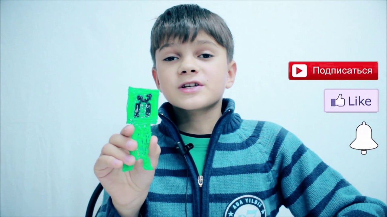 Рисую 3D ручкой! Школа блогеров "ShowTime"