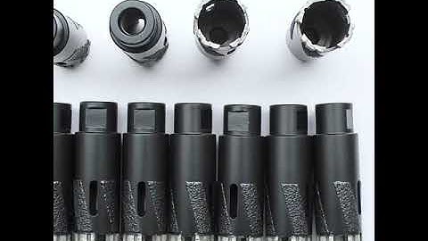 diamond core drill bits for stone marble granite ceramic dekton porcelain tiles masonry and glass