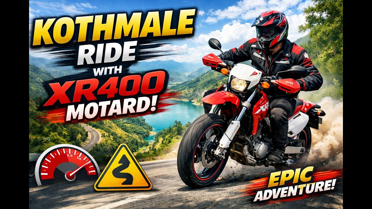 XR400 RIDE - POV RIDE - SUPERMOTO - OSMO ACTION 5 PRO - YOSHIMURA RS4 [4K]