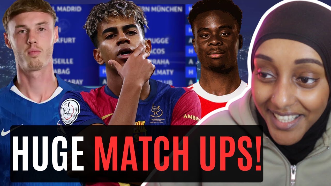 Favourable Arsenal Fixtures, Chelsea Underdogs, Trent Returns To Anfield | UCL Draw (REACTION)