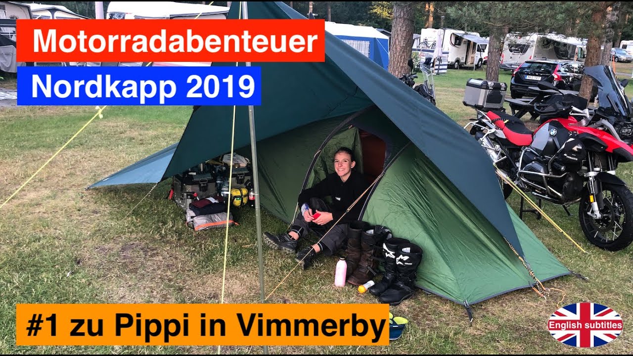 #1 Nordkapp 🇩🇰🇸🇪 - Motorradabenteuer 2019 - zu Pippi in Vimmerby
