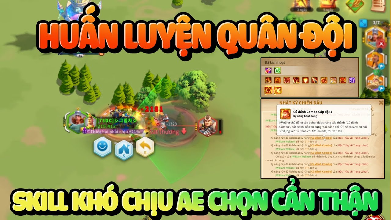 Hướng Dẫn Huấn Luyện Quân Đội Đánh Boss Lohar Rise of Kingdoms - Lưu Ý ...