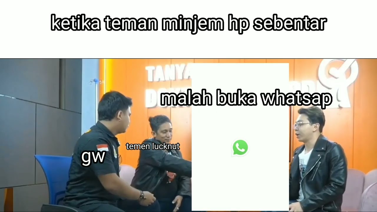 ente kadang-kadang ente ntar dulu... meme