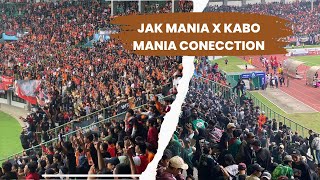 SALING RESPECT ! JAK MANIA SATU TRIBUN BARENG KABO MANIA & UPCS