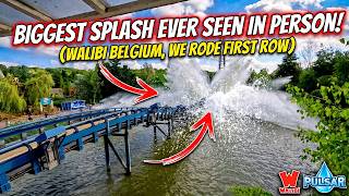 Pulsar POV Front Row – The BIGGEST Splash We've Ever Seen! | Walibi Belgium