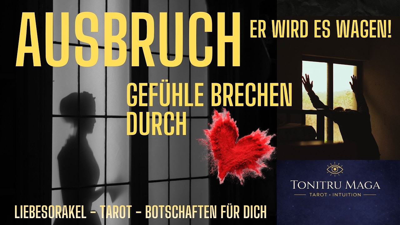 Seine Gefühle brechen durch – Kontakt steht bevor 💌#seelenpartner ER MELDET SICH!