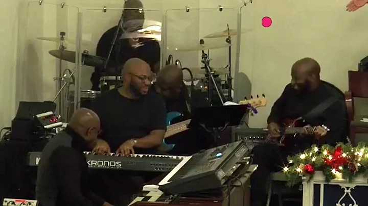Nathaniel Fields on Bass at the Christmas With Phi...