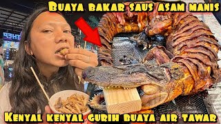 GRILLED THAI CROCODILE DEDE INOEN TASTE TESTING EXTREME FOOD